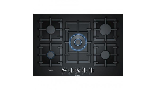 Bosch Serie 6 PPQ7A6B90 hob Black Built-in Gas 5 zone(s)