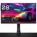 GIGABYTE M28U 28&quot; 4K UHD Arm Edition Gaming Monitor - 3840 x 2160 (UHD), 144Hz, 1ms, KVM, 2