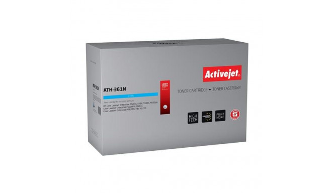 Activejet ATH-361N toner (replacement for HP 508A CF361A; Supreme; 5000 pages; cyan)