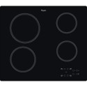 Whirlpool AKT 801/NE Black Built-in 58 cm Zone induction hob 4 zone(s)