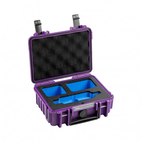 BW kaitsekohver Type 500 Insta360 X3-le, lilla