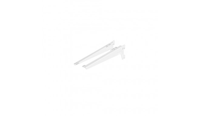 BRACKET ANGLE 1 PAIR 280 MM WHITE