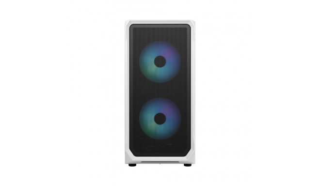 Fractal Design Focus 2 RGB valge TG selge tooniga ATX korpus aknaga, valge