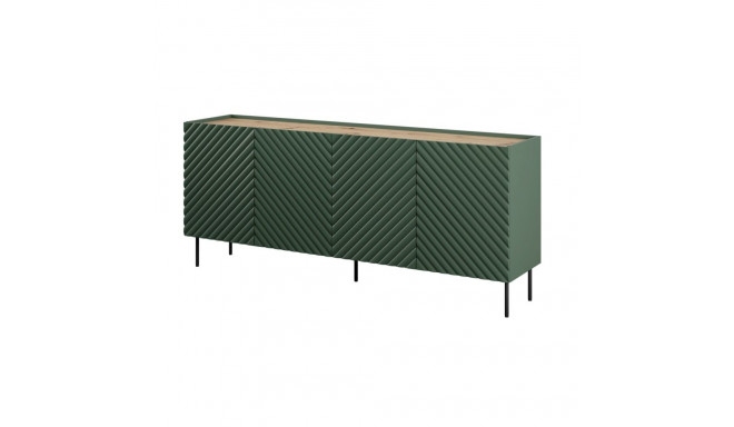 4D2SZ ONDA chest of drawers 200x45xH85 green