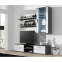 Cama hanging display cabinet SOHO grey/white gloss