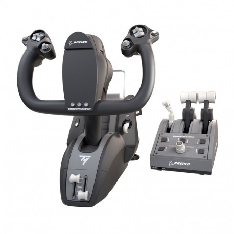 Thrustmaster TCA Yoke Pack Boeing Edition must, hall USB juhtseade PC, Xbox, Xbox One, Xbox One S, X