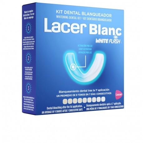Lacerblanc hammaste valgenduskomplekt WHITE FLASH 1tk