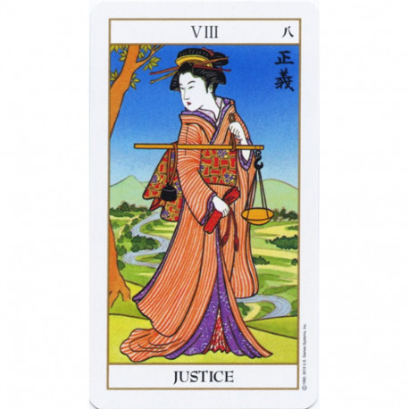 US Games Systems Ukiyoe Tarot Card