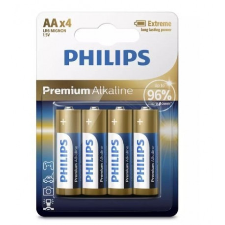 Product Name: Premium AA Alkaline Batteries (4-Pack)
Battery Type: