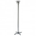 Arm for projector 110-190cm ceiling, 15kg, silver