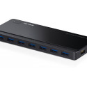 7 ports USB 3.0 Hub,2 power charge ports