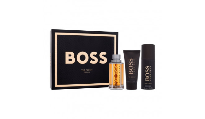 HUGO BOSS Boss The Scent 2015 Eau de Toilette (100ml) (Edt 100 ml + Deodorant 150 ml + Shower Gel 10