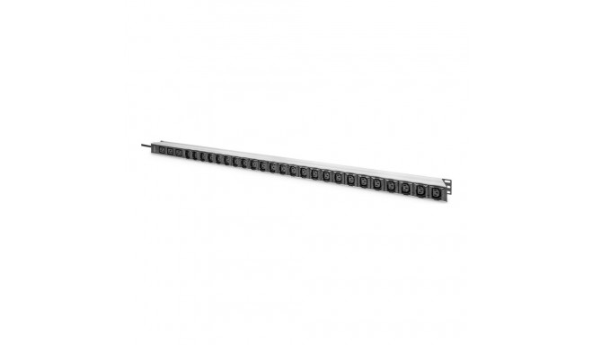 DIGITUS IT BASIC PDU Vertical 16A 24 x C13 3 x C19 1-phase 3m cable IEC309 16A plug
