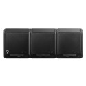 SOCKET HERMES 3PL BLACK IP44 0326-09