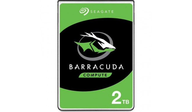 Seagate BarraCuda 2TB 2.5" SATA III kõvaketas