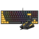 Zestaw mysz i klawiatura mechaniczna Tracer GAMEZONE HORNET87 USB