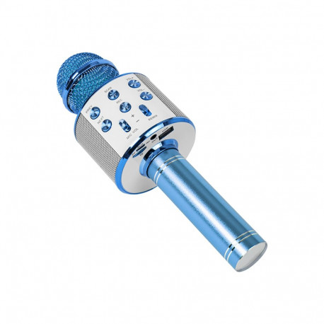 mikrofon prm402 33-150# blow karaoke, sinine, 2 tk.