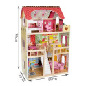 Domek drewniany dla lalek - willa D11252