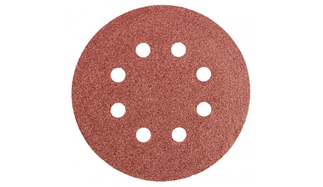125 mm lihvimiskettad K60, 5 tk, 8 avaga