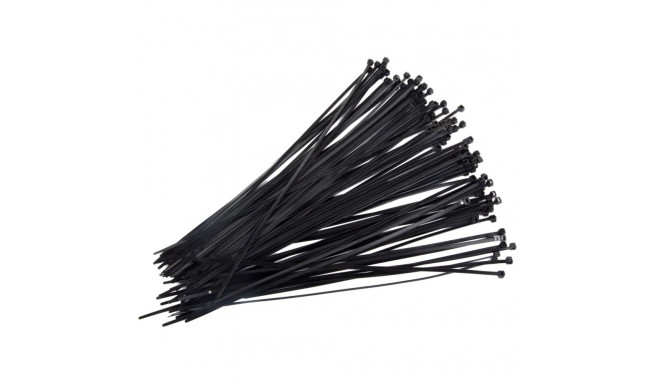 Nailonist mustad kaablisidemed 2.5x200mm, 100 tk, proline