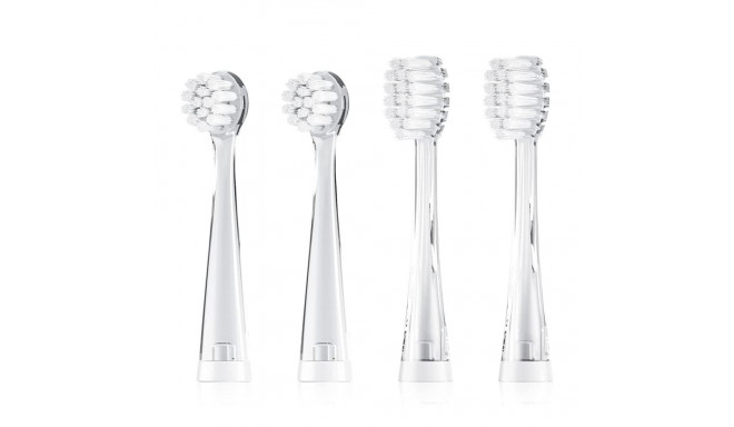 Zestaw zapasowych szczoteczek do SG-513 SEAGO, 4 szt., kolor transparentny, SG-513 Refill