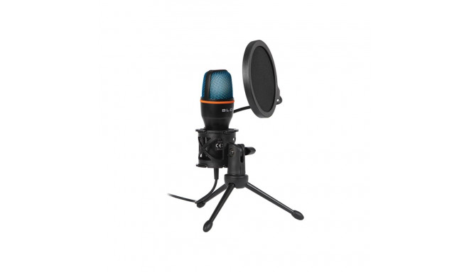 33-053# stuudiomikrofon statiiviga blow led