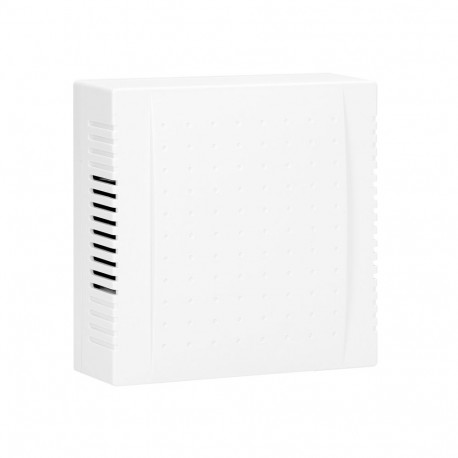 elektromehaaniline kahetooniline kell QUARTO AC 230V, lumivalge