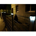 Lampa solarna LED na słupek GreenBlue, 60x40mm, daszek kopertowy, GB125