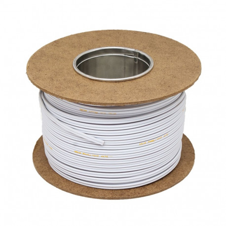 4153# Przewód smyp 2 x 0.75 biały (100 tk.)
