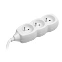 Przedłużacz TRACER PowerCord 1,5m (3 gniazda, white)