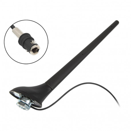 22-709# FM antenn VW Phantom Snap auto mast 20 cm