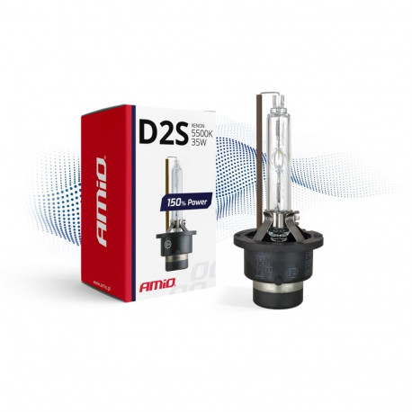 Żarówka ksenonowa żarnik xenon d2s 5500k amio 150% power amio-01973