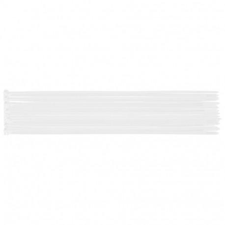 Opaski zaciskowe EXTREME 7.6 x 500 mm, valged, 50 tk