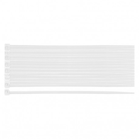 Opaski zaciskowe EXTREME 2.5 x 80 mm, białe, 100 szt. (5 tk.)