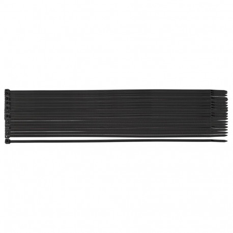 Opaski zaciskowe EXTREME 3.6 x 300 mm, czarne, 100 szt.