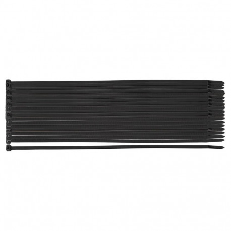 Opaski zaciskowe EXTREME 3.6 x 200 mm, czarne, 100 szt. (5 tk.)