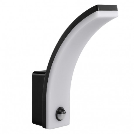 Maclean MCE512 B LED-lamp liikumisanduriga, PIR-liikumisandur, must, 20W, IP65, 2000lm, neutraalne v