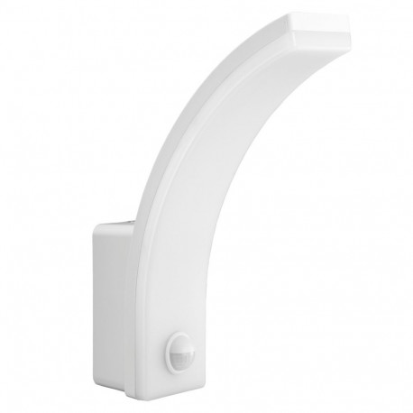 Lampa LED z czujnikiem ruchu Maclean, czujnik ruchu PIR, kolor biały, 20W, IP65, 2000lm, barwa neutr