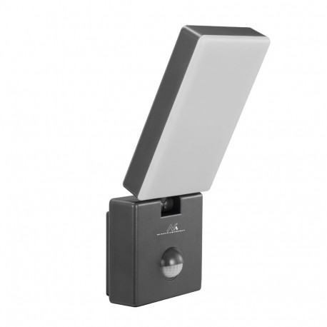 Lampa LED liikumisanduriga Maclean, PIR liikumisandur, hall, 10W, IP65, 800lm, neutraalne valge (400