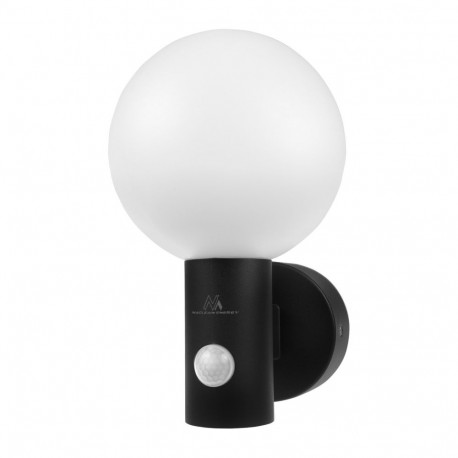 LED lamp liikumisanduriga Maclean, PIR liikumisandur, must, 15W, IP65, 1600lm, neutraalne valge (400