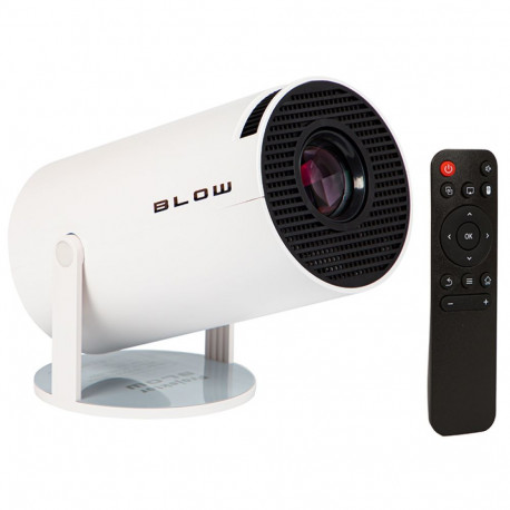 79-700# Projektor przenośny blow androidtv hd cinema white
