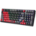 Klawiatura mechaniczna A4TECH BLOODY S98 USB Sports Red (BLMS Red Plus Switches)