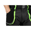 Krótkie spodenki PREMIUM, 4 way stretch, czarne, rozmiar XXL