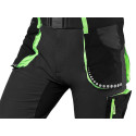 Krótkie spodenki PREMIUM, 4 way stretch, czarne, rozmiar XXL
