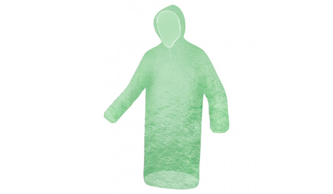 Vihmamantel kapuutsiga, taskuformaadis (5 tk.)