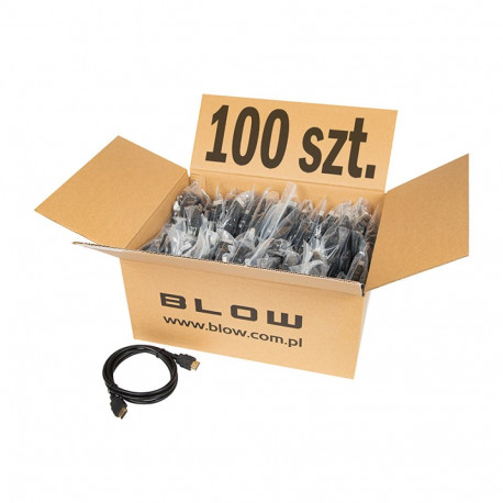 92-672# Przyłącze hdmi-hdmi 4k 1.5m 100sztuk