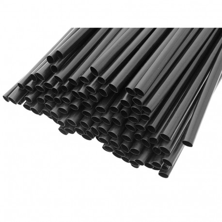 75-614# termokahanevad torud 9,5/4,8 - 1 m mustad (10 tk.)