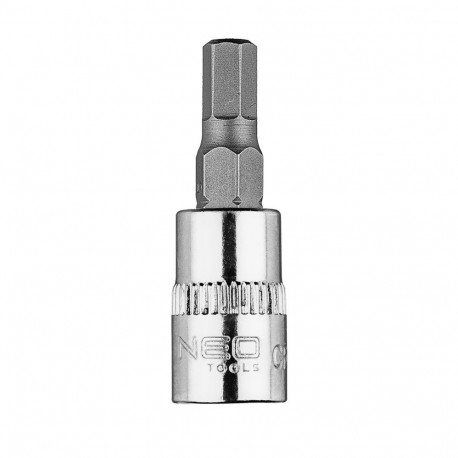 Kuusnurkne H5 otsik 1/4" padrunil, lühike, 37 mm (5 tk.)