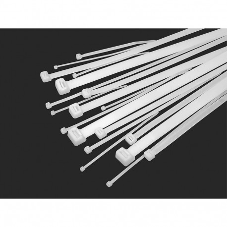 Kinnitusklamber 12,7x400mm valge