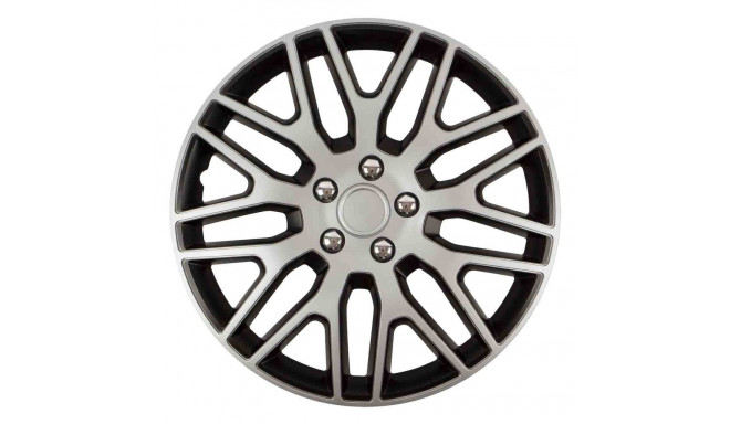 Kołpak dakar nc 17" silver&black ze śrubami chrom